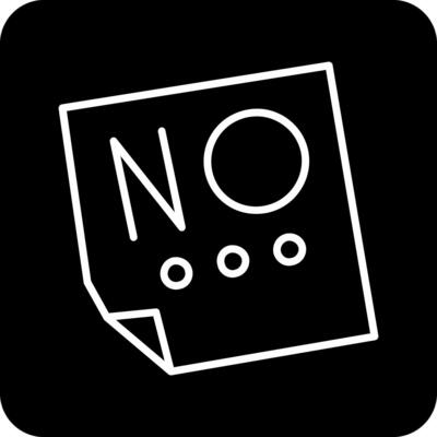 Say No Vector Icon