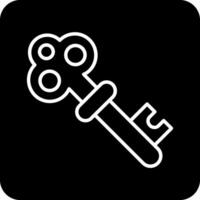 Old Key Vector Icon