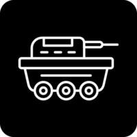 icono de vector de tanque