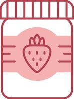 Jam Solid Two Color Icon vector