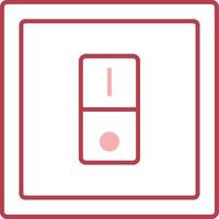 Switcher Solid Two Color Icon vector