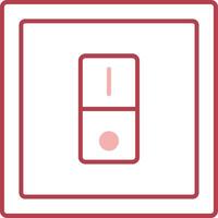 Switcher Solid Two Color Icon vector