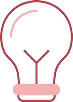 Solution Solid Two Color Icon vector