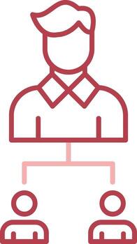 Advanced Training Solid Two Color Icon vector