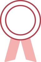 Achievement Solid Two Color Icon vector