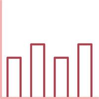 Diagram Solid Two Color Icon vector