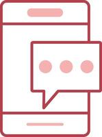 Pop Up Solid Two Color Icon vector