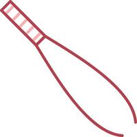 Tweezers Solid Two Color Icon vector