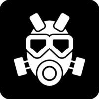 Gas Mask Vector Icon