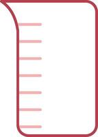 Measuring Utensils Solid Two Color Icon vector