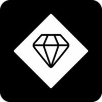 icono de vector de diamante