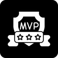 icono de vector de mvp