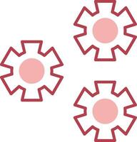 Management Solid Two Color Icon vector