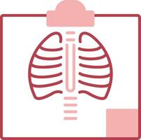 Radiology Solid Two Color Icon vector