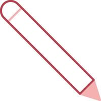 Pencil Solid Two Color Icon vector