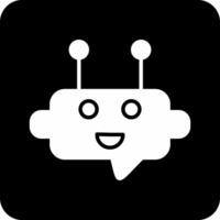 Robot Chat Vector Icon