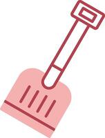 Shovel Solid Two Color Icon vector