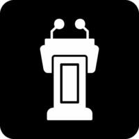 Podium Vector Icon