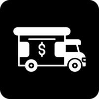 Bank Truck Vector Icon