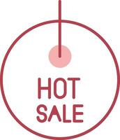 Hot offer Solid Two Color Icon vector