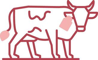 Livestock Farming Solid Two Color Icon vector