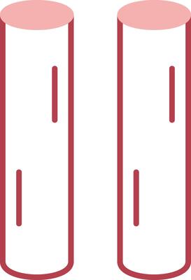 Chalk Solid Two Color Icon
