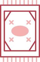 Carpet Solid Two Color Icon vector