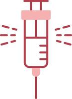 Syringe Solid Two Color Icon vector