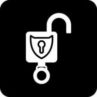 Open Padlock Vector Icon