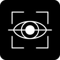 Retinal Scanner Vector Icon