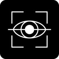 Retinal Scanner Vector Icon