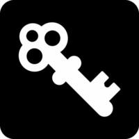 Old Key Vector Icon