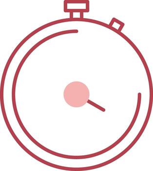 sólido dos color icono vector