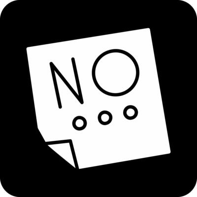 Say No Vector Icon