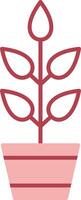 Plant Solid Two Color Icon vector