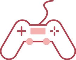 Gaming Solid Two Color Icon vector