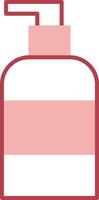 Liquid Soap Solid Two Color Icon vector