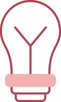 Creative Solid Two Color Icon vector