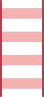 Ladder Solid Two Color Icon vector