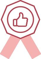 Premium Quality Solid Two Color Icon vector