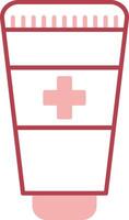 Hand Sanitizer Solid Two Color Icon vector