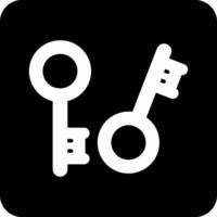 House Key Vector Icon