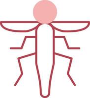 Insect Solid Two Color Icon vector