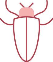 Insect Solid Two Color Icon vector