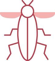 Insect Solid Two Color Icon vector