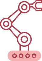 Robotics Solid Two Color Icon vector