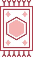 Carpet Solid Two Color Icon vector