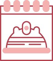 Labour Day Solid Two Color Icon vector