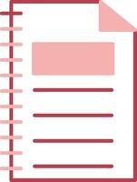 solid two color icon vector