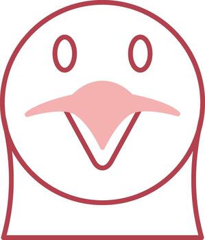 solid two color icon vector